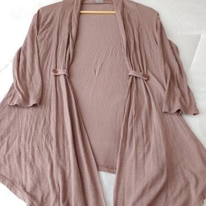 Lightweight flowy unstructured jacket- sweater